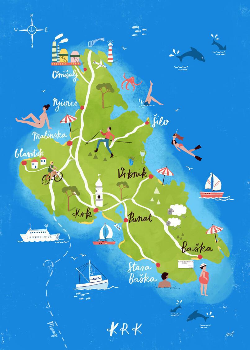 ❌ Womotour Kroatien #2: Durch die Kvarner Bucht nach Krk 