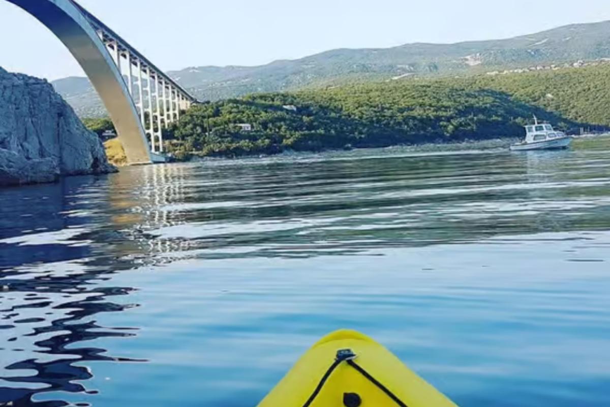 Kayak Tour at Krk Bridge – Nature, Sea & Adventure Kayak Tour at Krk Bridge – Nature, Sea & Adventure