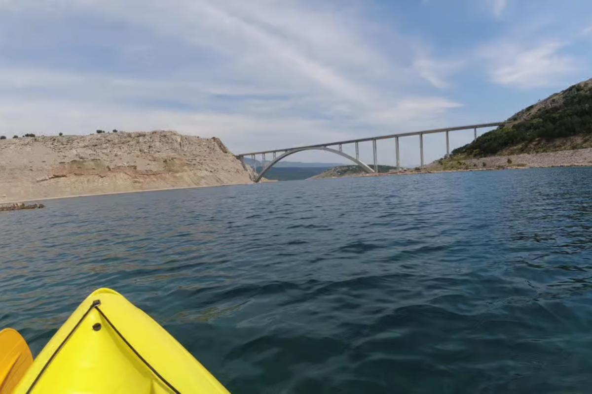 Kayak Tour at Krk Bridge – Nature, Sea & Adventure Kayak Tour at Krk Bridge – Nature, Sea & Adventure
