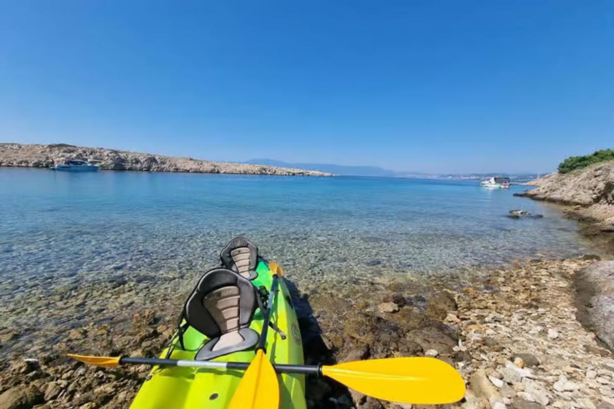 Kayak Tour at Krk Bridge – Nature, Sea & Adventure Kayak Tour at Krk Bridge – Nature, Sea & Adventure