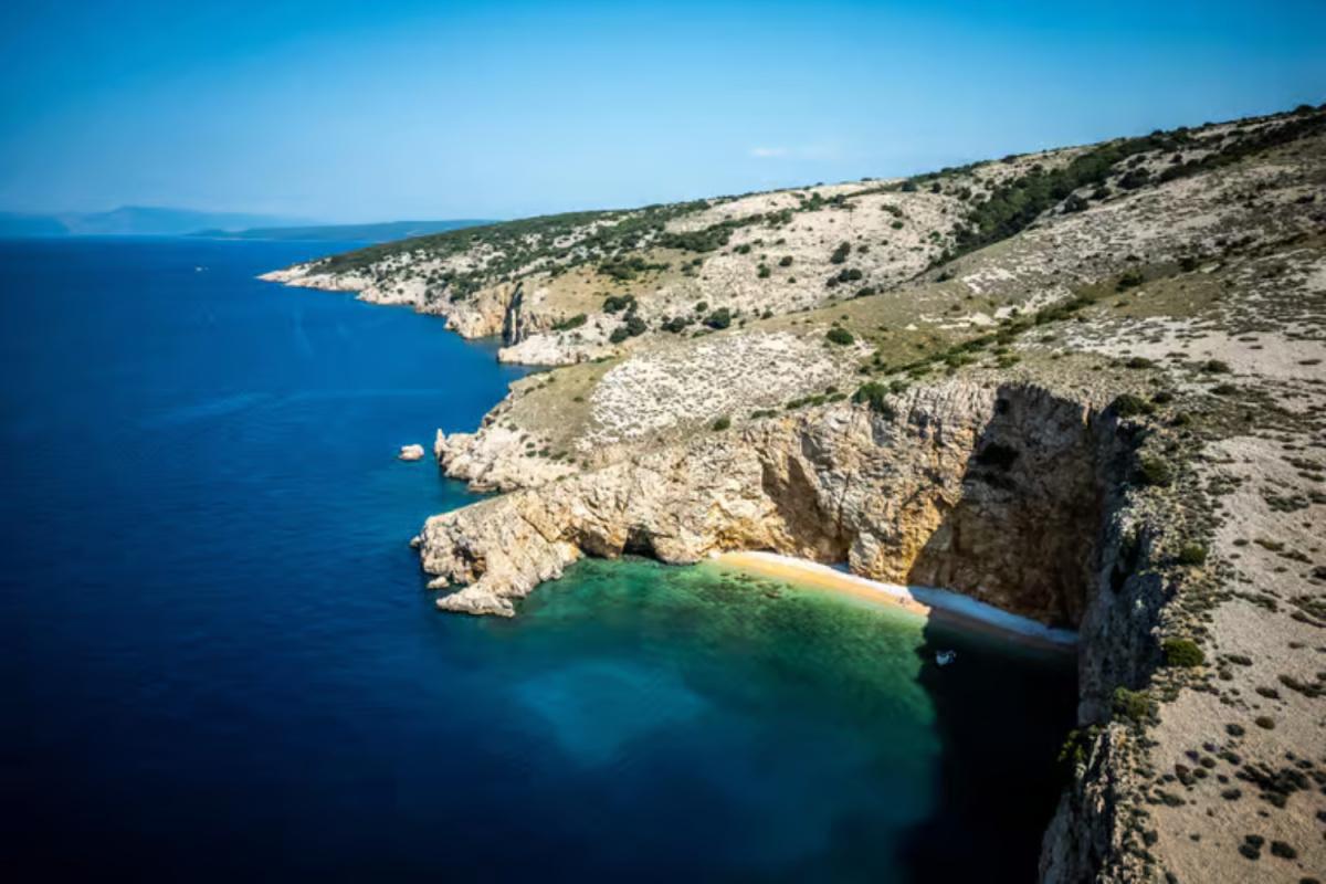 Boat Tour to the Wild Bays of Krk – Half-Day Trip from Punat