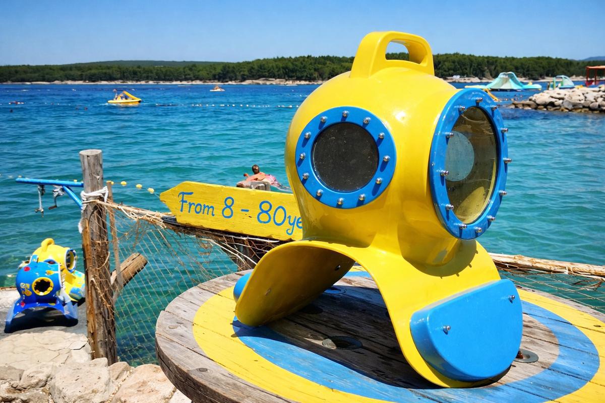 Underwater Pirate Park Punat Underwater Pirate Park Punat
