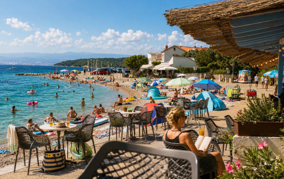 Rova II Beach Krk (Malinska) Rova II Beach Krk (Malinska)