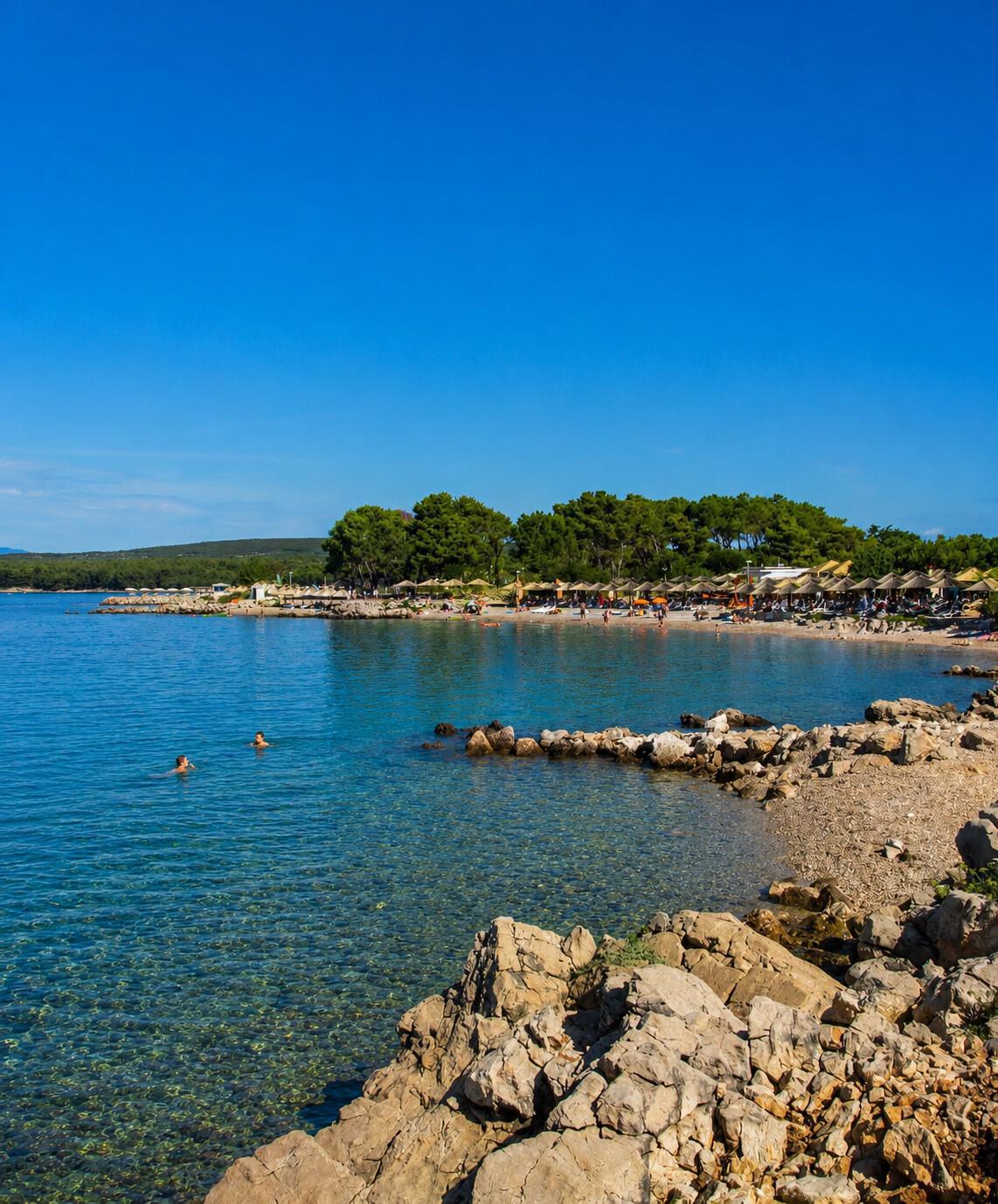 Punta de Bij Beach Krk Punta de Bij Beach Krk