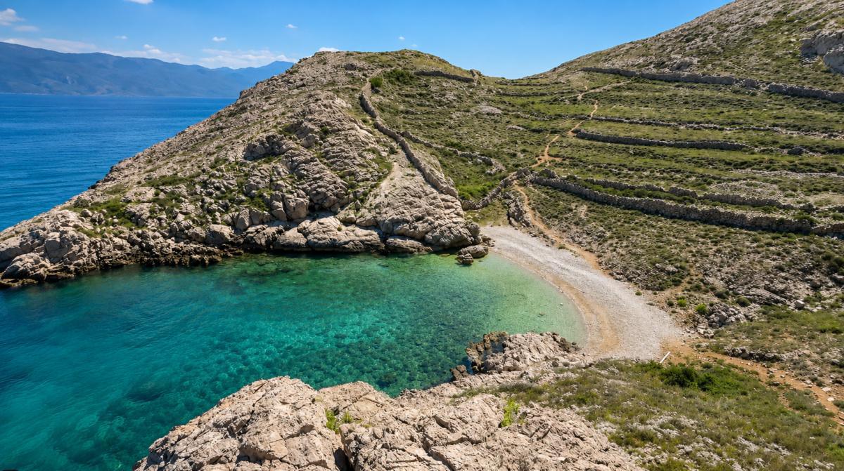 Gnjilova Beach Baška Gnjilova Beach Baška