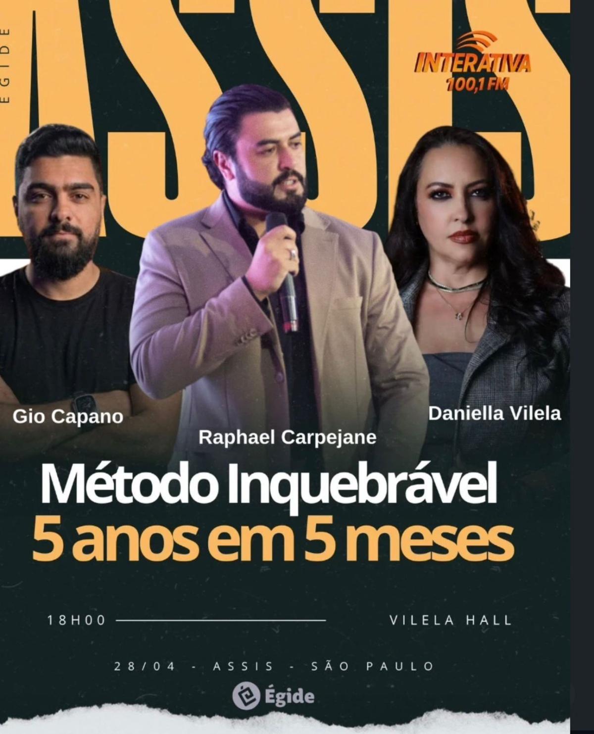 Empresários de Assis terão palestra gratuita de marketing digital com Raphael Carpejane nesta terça (28) Empresários de Assis terão palestra gratuita de marketing digital com Raphael Carpejane nesta terça (28)