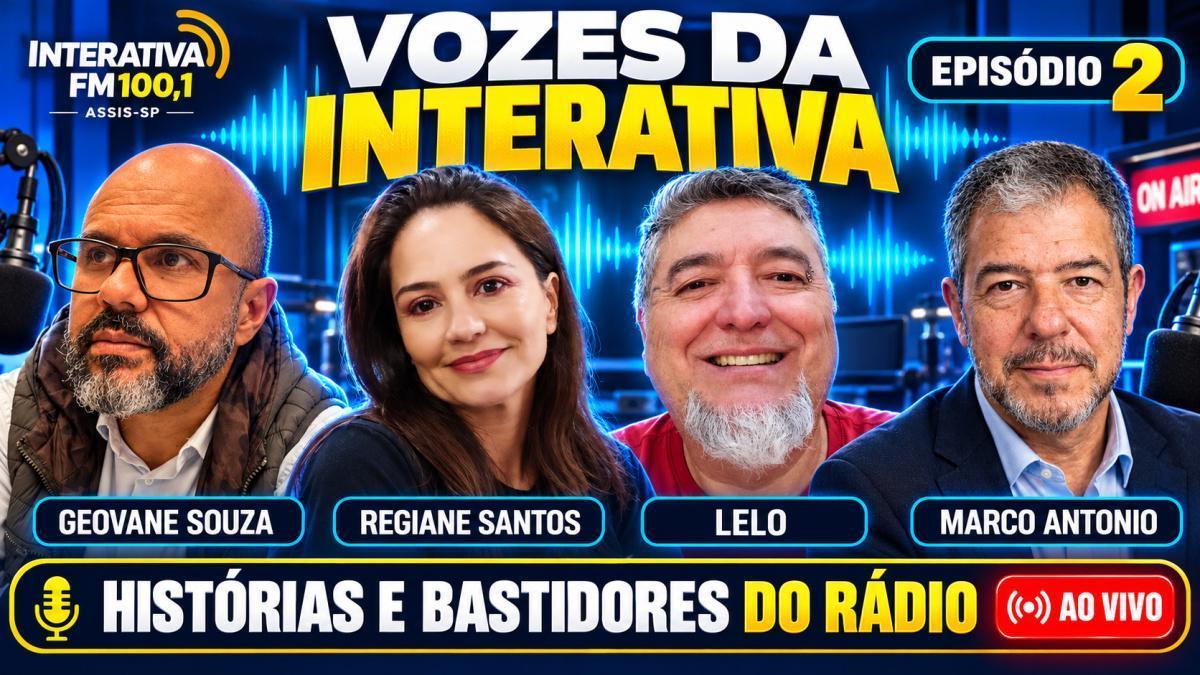 Vozes da Interativa #2 | Geovane, Regiane Santos, Lelo e Marco Antonio Vozes da Interativa #2 | Geovane, Regiane Santos, Lelo e Marco Antonio