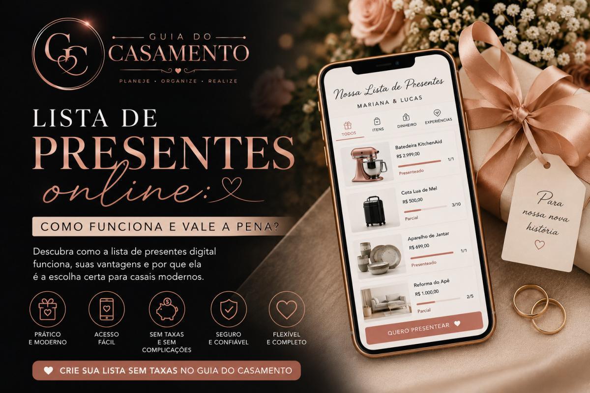 Lista de presentes online: como funciona e vale a pena? Lista de presentes online: como funciona e vale a pena?