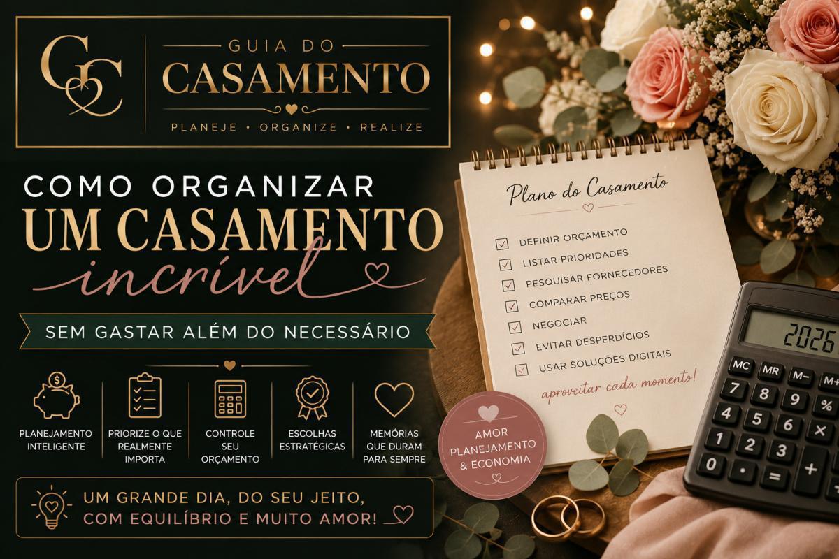 Como organizar um casamento incrível sem gastar além do necessário Como organizar um casamento incrível sem gastar além do necessário