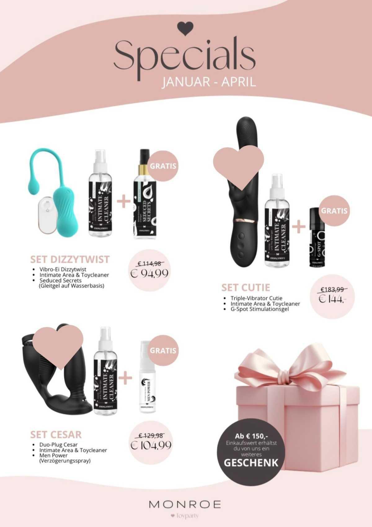 ✨ Specials Januar – April ✨ Specials Januar – April
