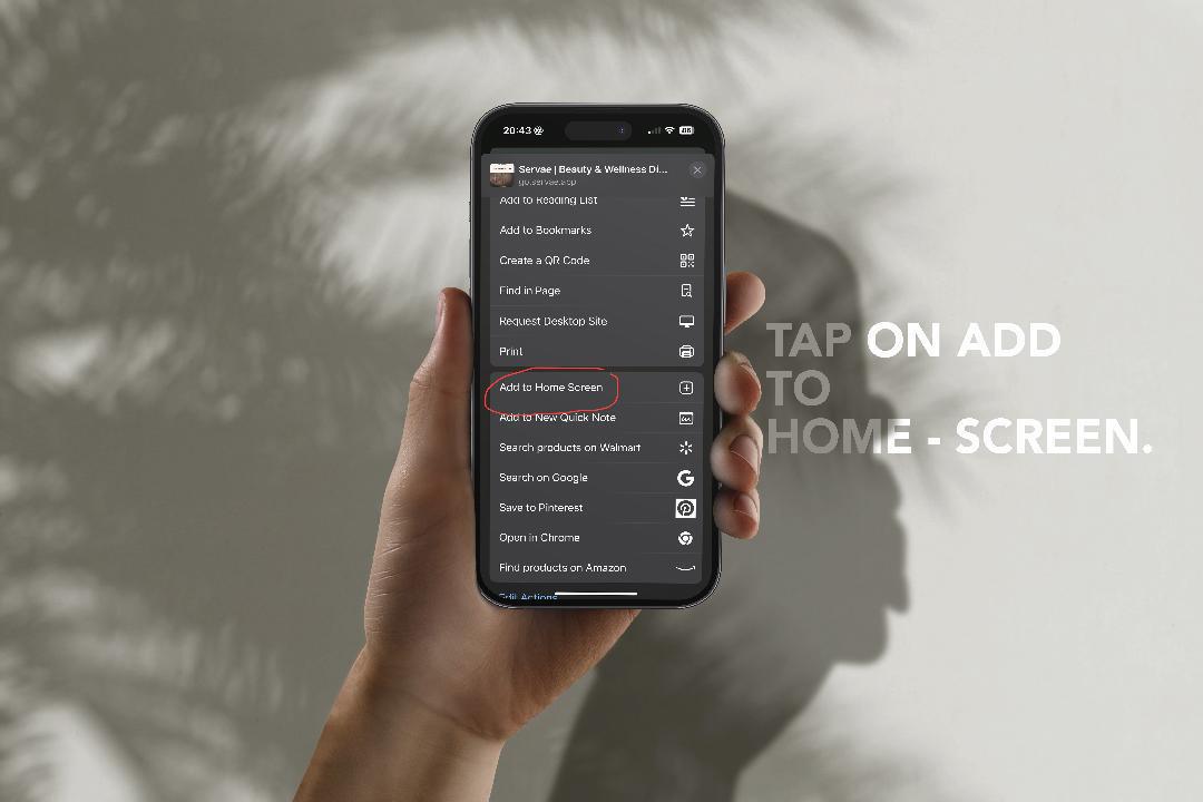 How To Install Servae App 