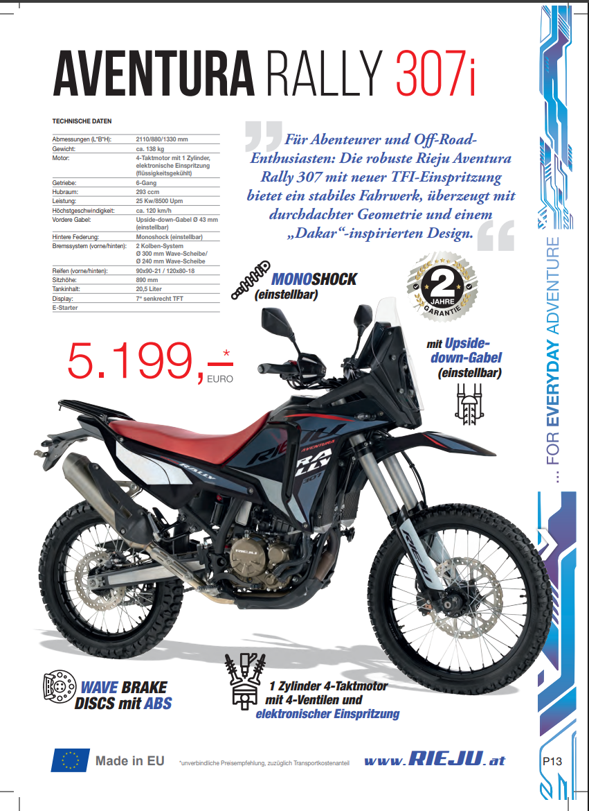 Adventura Rally 307i