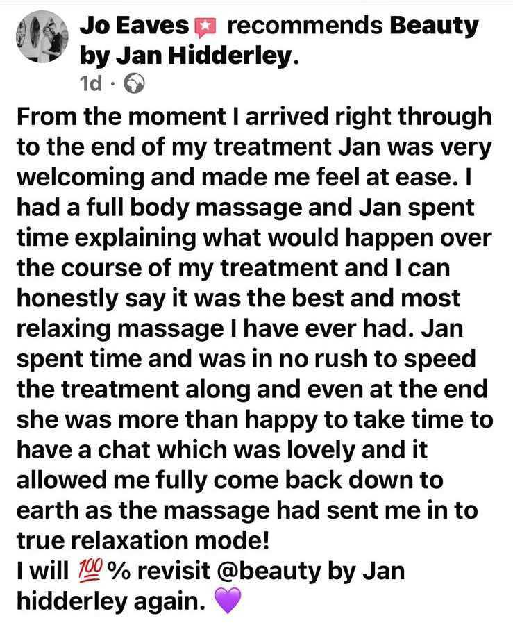 What they are saying about Jan What they are saying about Jan