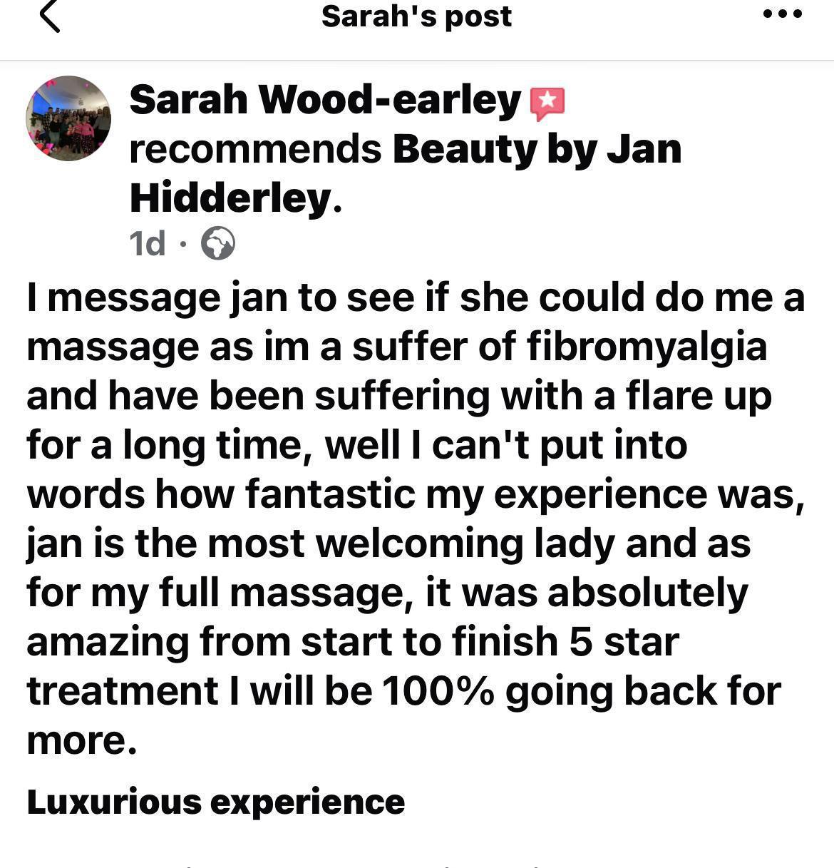 What they are saying about Jan What they are saying about Jan