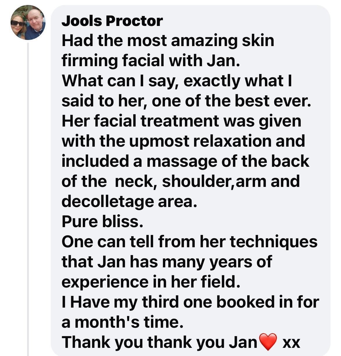 What they are saying about Jan What they are saying about Jan