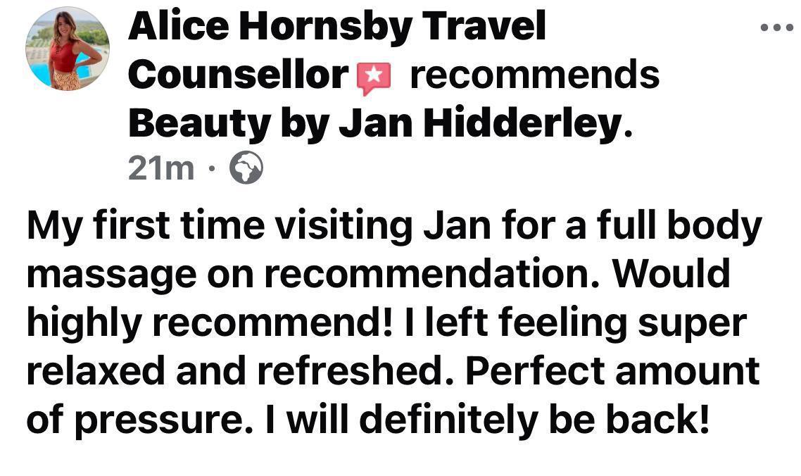 What they are saying about Jan