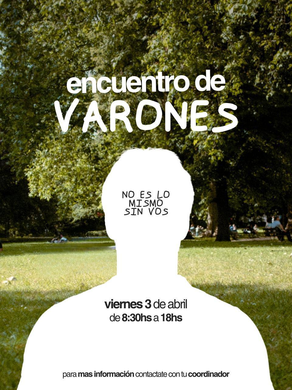 Inscripción Encuentro de varones