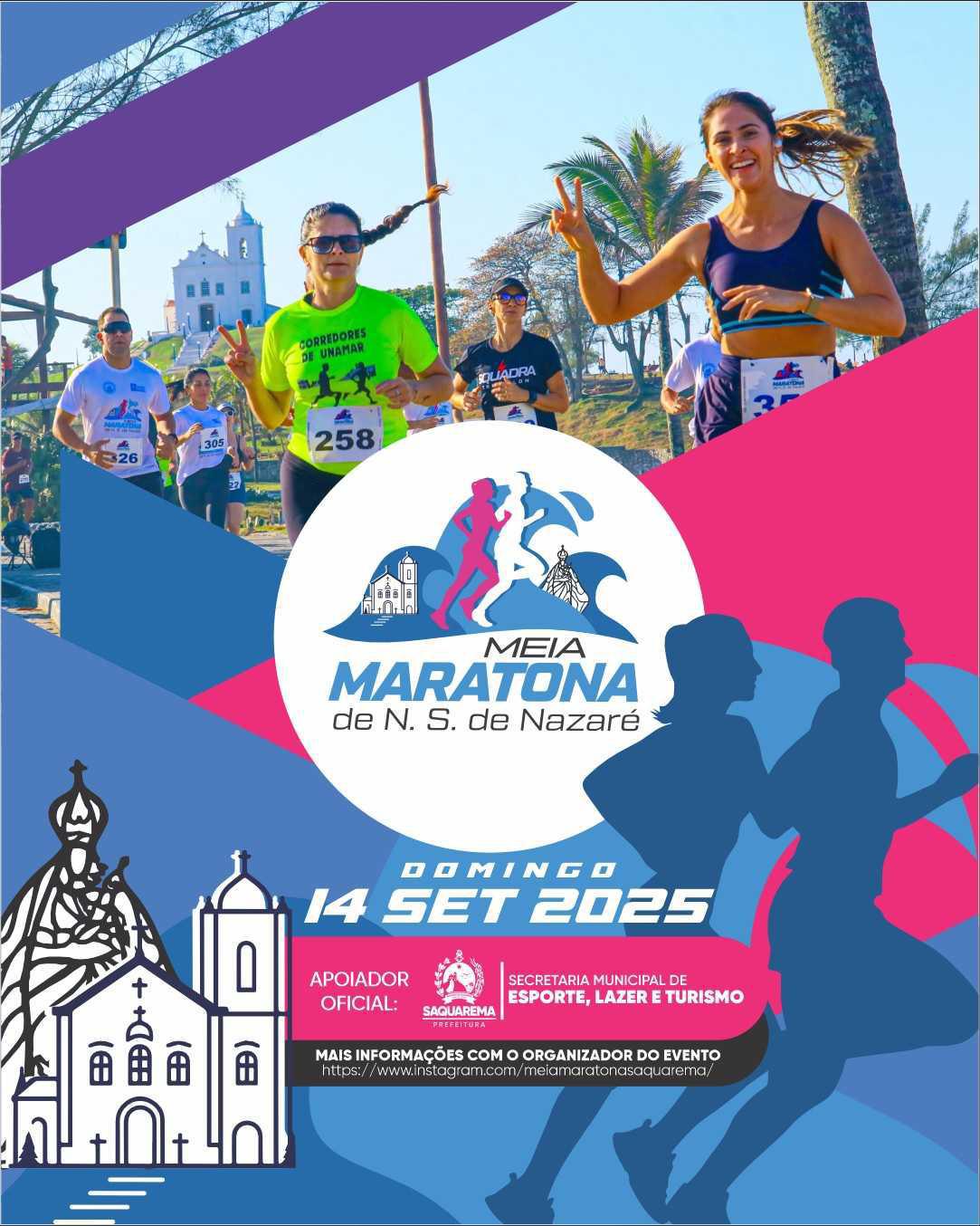 Saquarema terá percursos inéditos para a Meia Maratona Nossa Senhora de Nazareth