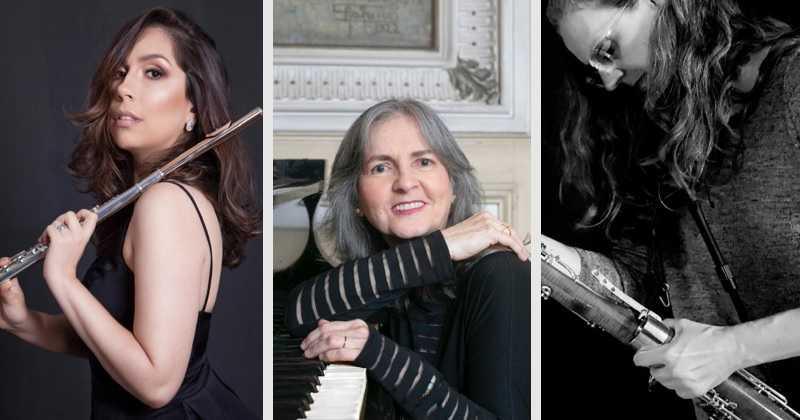 Trio Ybá é atração do 'Clássicos de Câmara' no Solar do Jambeiro