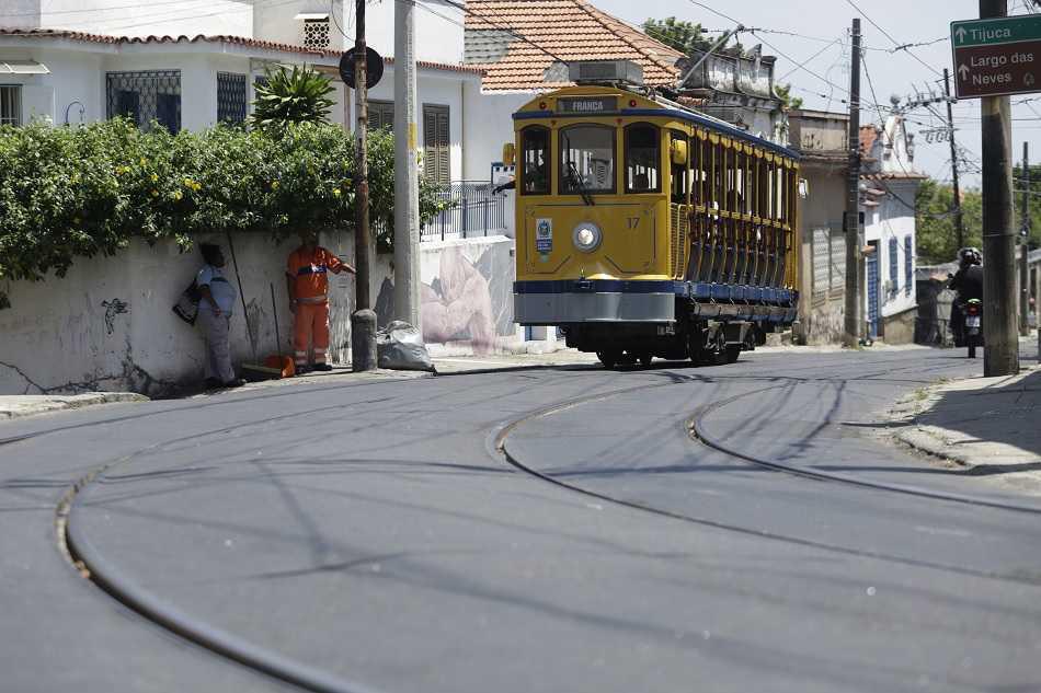 Bonde de Santa Teresa completa 129 anos com aumento de 30% nos embarques