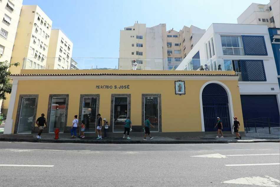 Prefeitura do Rio inaugura o Novo Mercado São José, em Laranjeiras