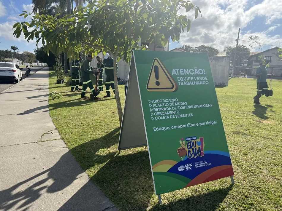 Cabo Frio celebra avanços na arborização urbana e reflorestamento