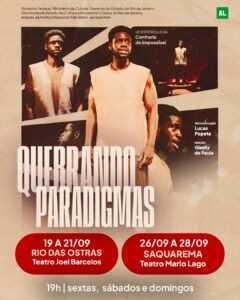 Teatro Mário Lago terá dois espetáculos em cinco sessões no final de semana
