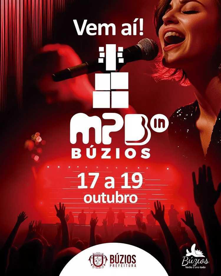 MPBúzios 2025 agita a Praça Dona Dita com shows gratuitos de Paulo Ricardo, Os Garotin e Lagum MPBúzios 2025 agita a Praça Dona Dita com shows gratuitos de Paulo Ricardo, Os Garotin e Lagum