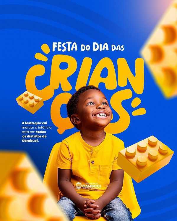 Prefeitura de Cambuci promove festa do Dia das Crianças