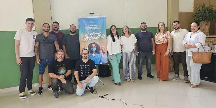 Profissionais de Fisioterapia participam de capacitação em Porciúncula