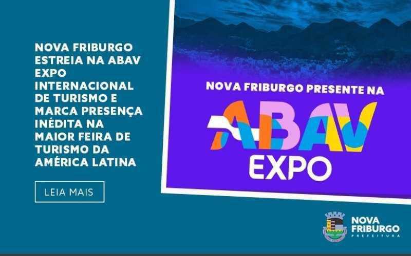 Nova Friburgo estreia na ABAV Expo Internacional de Turismo e marca presença inédita na maior feira de turismo da América Latina