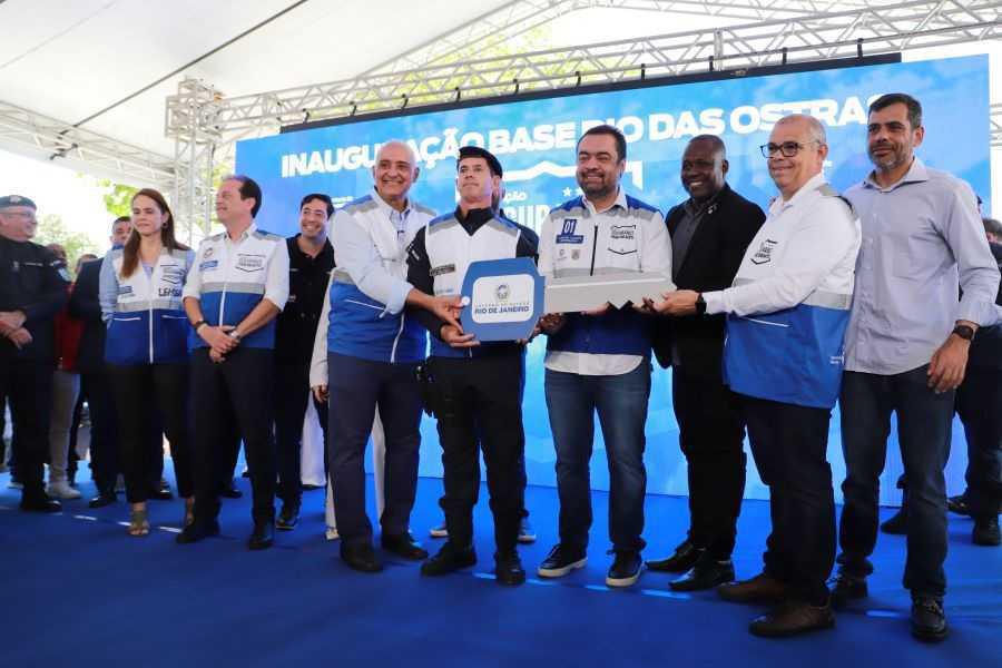 Rio das Ostras inaugura Base de Segurança e áreas revitalizadas