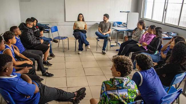 Programa Saúde na Escola promove ações educativas na E. Mz. Lucinda Franciscone Medeiros, em São Pedro da Aldeia