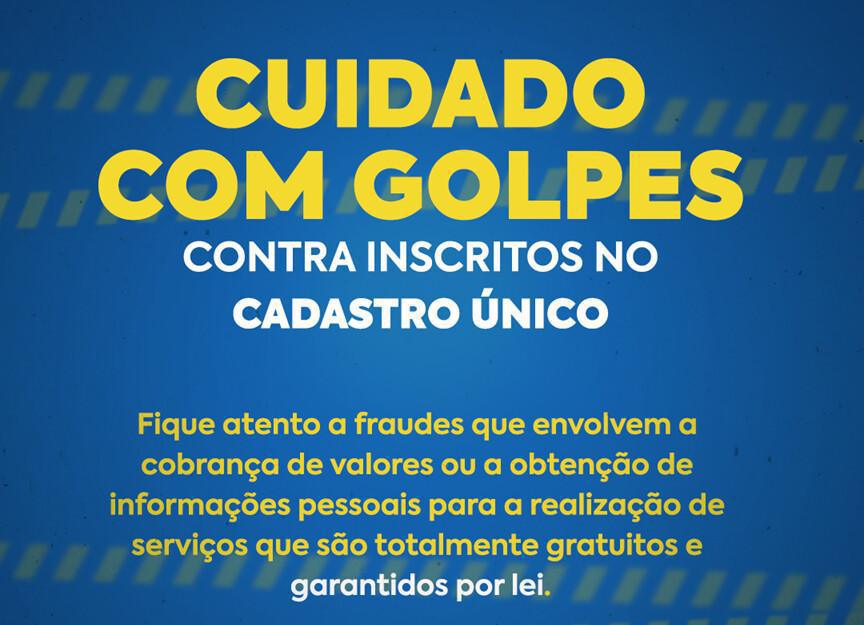 São Gonçalo alerta para golpes contra inscritos no Cadastro Único São Gonçalo alerta para golpes contra inscritos no Cadastro Único