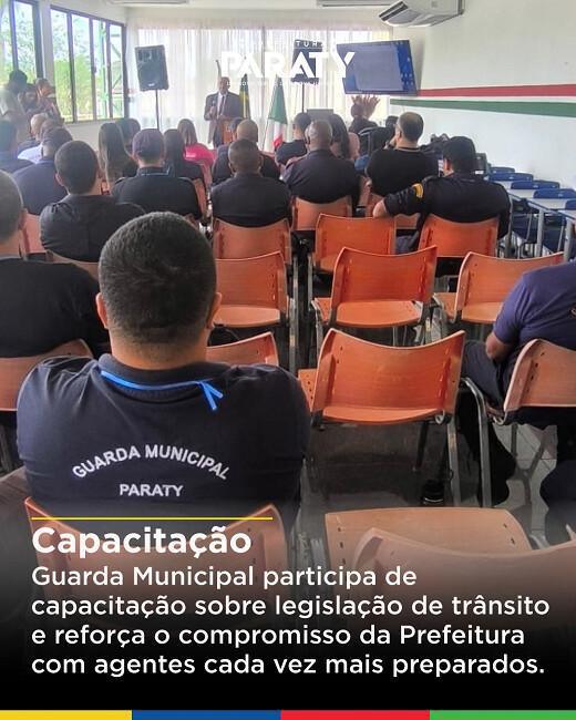 Guarda Municipal de Paraty participa de curso de capacitação Guarda Municipal de Paraty participa de curso de capacitação