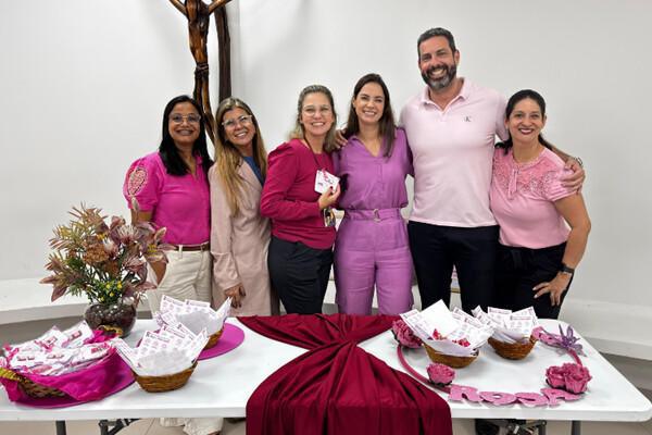 HGG de Campos promove campanha Outubro Rosa para conscientização das funcionárias HGG de Campos promove campanha Outubro Rosa para conscientização das funcionárias