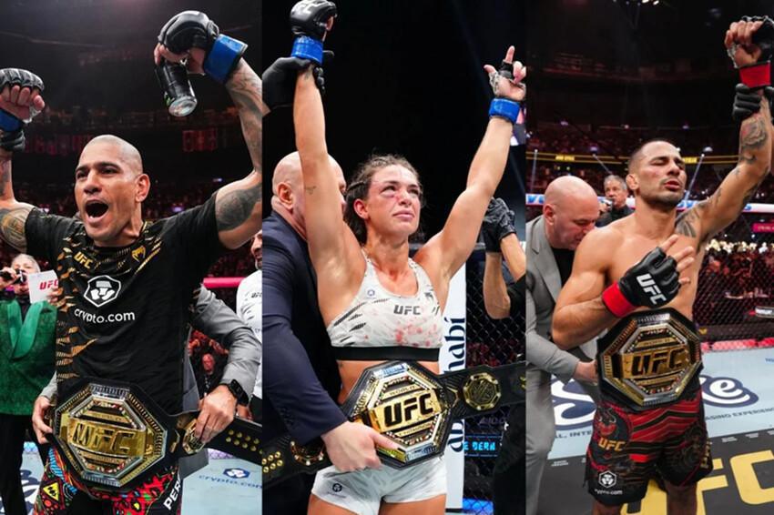Soberania: Brasil volta a ser o país com mais campeões no UFC Soberania: Brasil volta a ser o país com mais campeões no UFC