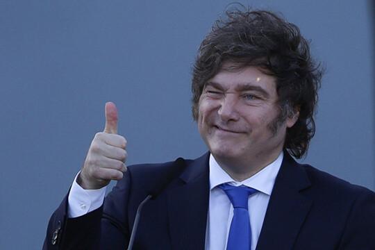 Vitória eleitoral de Milei na Argentina gera euforia nos mercados Vitória eleitoral de Milei na Argentina gera euforia nos mercados
