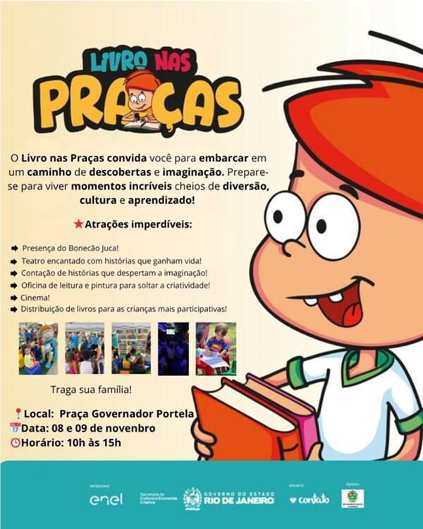 Projeto “Livro nas Praças” chega a Bom Jesus Projeto “Livro nas Praças” chega a Bom Jesus