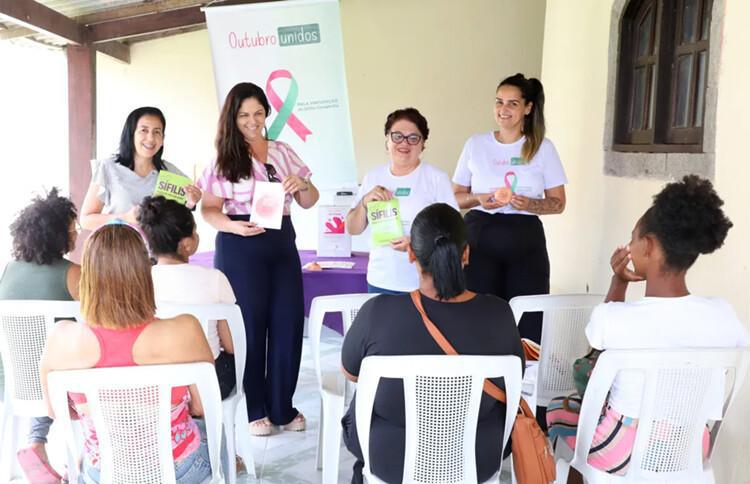 CEAM de Quissamã encerra programação do Outubro Rosa com palestra sobre saúde e prevenção CEAM de Quissamã encerra programação do Outubro Rosa com palestra sobre saúde e prevenção
