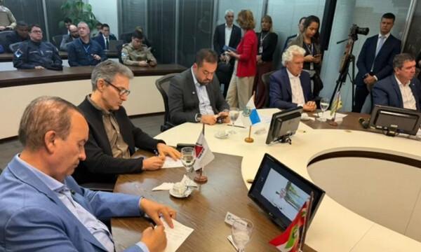 Cláudio Castro anuncia criação de ‘consórcio da paz’ entre estados para combate ao crime organizado Cláudio Castro anuncia criação de ‘consórcio da paz’ entre estados para combate ao crime organizado