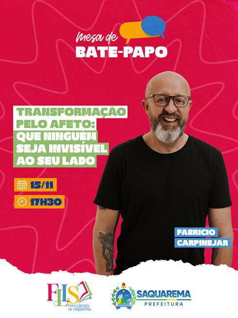 4ª Edição da FLIS Saquarema promete encantar o público com literatura, música e arte 4ª Edição da FLIS Saquarema promete encantar o público com literatura, música e arte