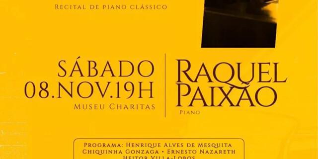 Série Jovens Pianistas recebe Raquel Paixão neste sábado (8), em Cabo Frio