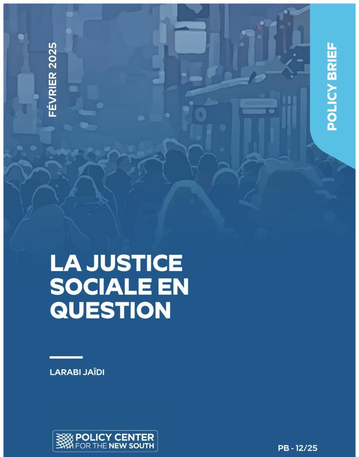 العدالة الاجتماعية في المغرب: رؤية تحليلية للعربي الجعيدي العدالة الاجتماعية في المغرب: رؤية تحليلية للعربي الجعيدي