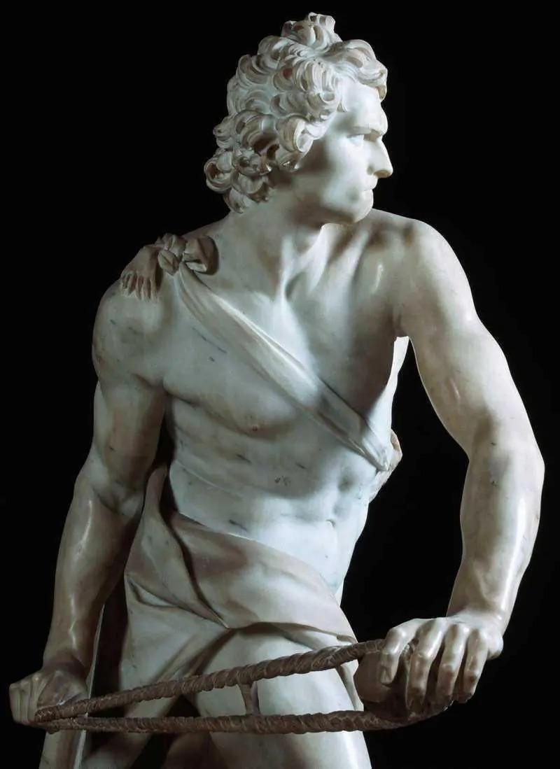 "داود"، 1623-1624 | نحات / جيان لورنزو برنيني (1598-1680)