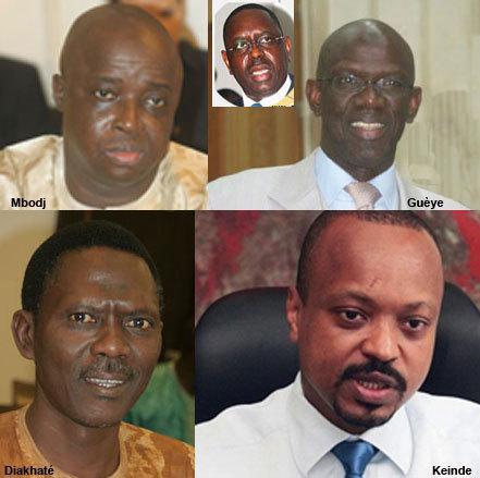 Mouhamadou Mbodj, Mame Adama Guèye, Moustapha Diakhaté et Kéba Keinde reçus chez Macky Sall