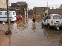 Des sous-quartiers de Diacksao et Diamaguène sous les eaux