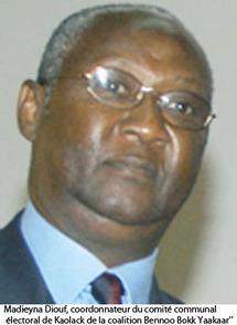 Medieyna Diouf, maire sortant