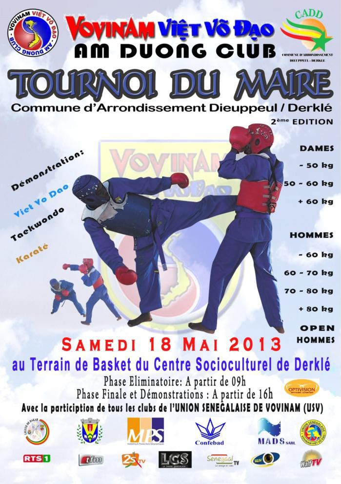 2e édition du tournoi  du maire de Dieuppeul/Derklé : Le Vovinam Viet vo dao à l’honneur ce samedi