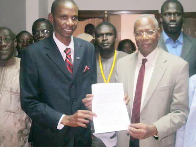Mansour Ndiaye et Abdoulaye Bathily